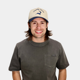 Navy Two-Tone Deer Hat