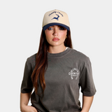 Navy Two-Tone Deer Hat