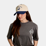 Navy Two-Tone Deer Hat