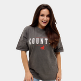 Vintage Grey Country Style Tee