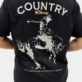 Black Saddle Tee