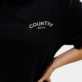 Black Saddle Tee