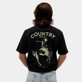 Black Saddle Tee
