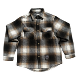 Brown Plaid Shacket