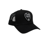 Black Guitar Pick Meshback