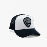 Navy Two-Tone Guitar Pick Meshback