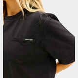 Black Pocket Tee