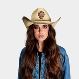 Beige Cowboy Hat