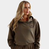 Vintage Brown Premium Garment Wash Hoodie