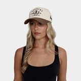 Brown Two-Tone Lucky You Hat