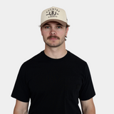 Brown Two-Tone Lucky You Hat