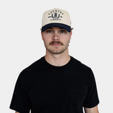 Navy Two-Tone Lucky You Hat