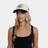 Navy Two-Tone Lucky You Hat