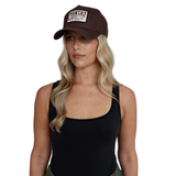 Faded Brown Reel It In Hat