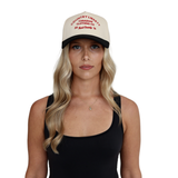 Black/Red/Natural CCC Hat