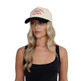Black/Red/Natural CCC Hat