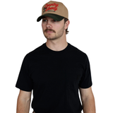 Green/Tan Fishing Club Hat