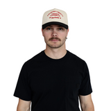 Black/Red/Natural CCC Hat