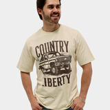Natural Pickup Truck Tee