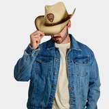 Beige Cowboy Hat