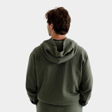 Vintage Olive Premium Garment Wash Hoodie