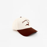 Brown Two-Tone Deer Hat