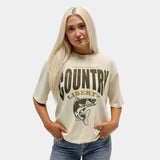 Natural Gone Fishing Tee