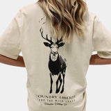Natural Shadow Buck Tee