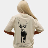 Natural Shadow Buck Tee