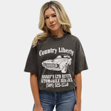 Vintage Grey Hannay's Auto Tee