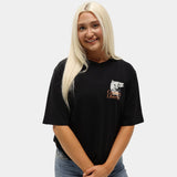Black Rustic Reel Tee