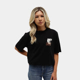 Black Rustic Reel Tee