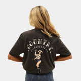 Charcoal Lasso Tee