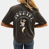 Charcoal Lasso Tee