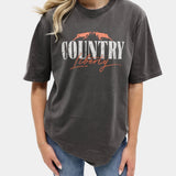 Vintage Grey Dusty Bucks Tee