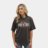 Vintage Grey Dusty Bucks Tee