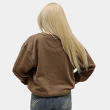 Brown Reel Rider Crewneck