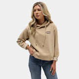 Tan Lasso Hoodie