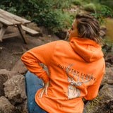 Orange Deer Hoodie