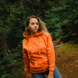 Orange Deer Hoodie