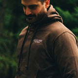 Dark Brown Shadow Buck Hoodie