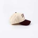 Maroon Two-Tone Country Classic Hat