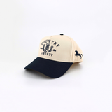 Navy Two-Tone Lucky You Hat
