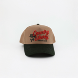 Green/Tan Fishing Club Hat