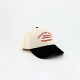 Black/Red/Natural CCC Hat