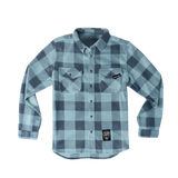 Teal Plaid Fleece