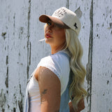 Brown Two-Tone Lucky You Hat