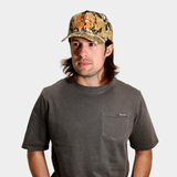 Full Camo W/ Orange Hat