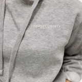 Grey Deer Hoodie