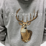 Grey Deer Hoodie